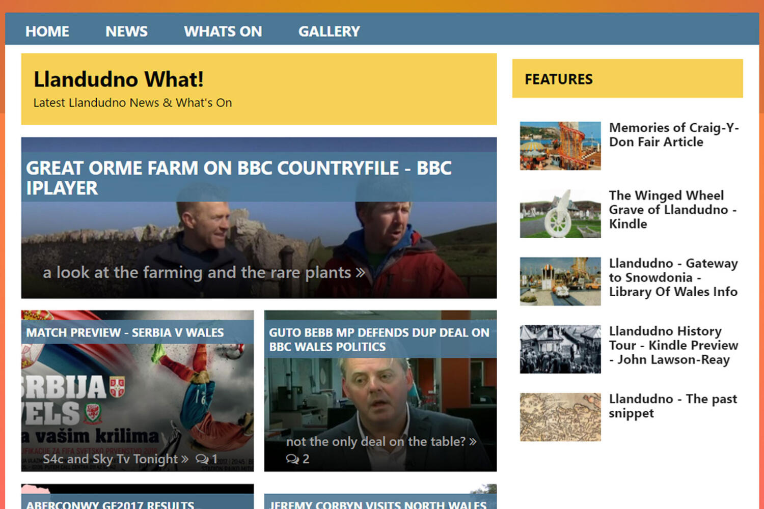 Llandudno What Magazine Site Llandudno What Magazine Screenshot
