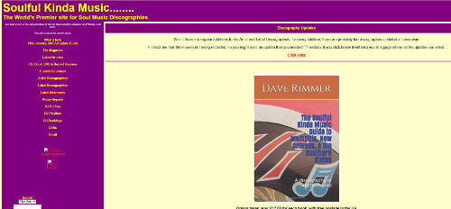 SKM Soulful Kinda Music Site SKM Soulful Kinda Music Screenshot